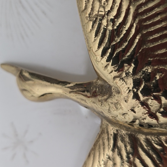 Vintage All Brass Duck Damper Flue Pull Hook Hanger Fireplace Opener Cabin Decor - Picture 9 of 13